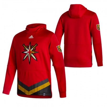 Herren Vegas Golden Knights Blank 2020-2021 Reverse Retro Pullover Hooded Sweatshirt